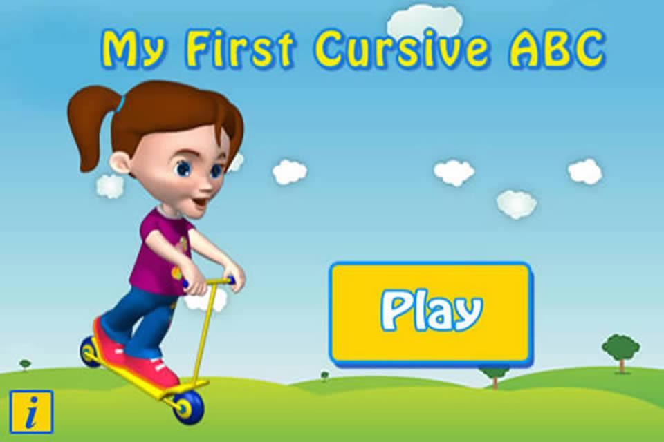 Cursive Upper Case - Autism