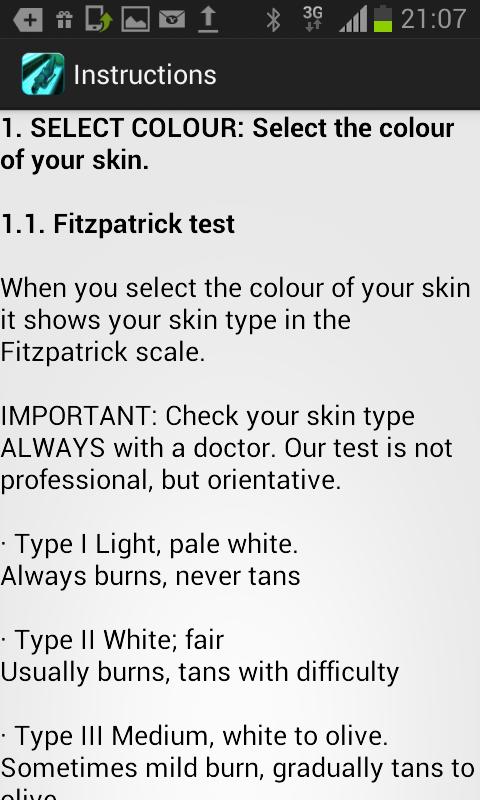 Tanning and UV Rays monitoring
