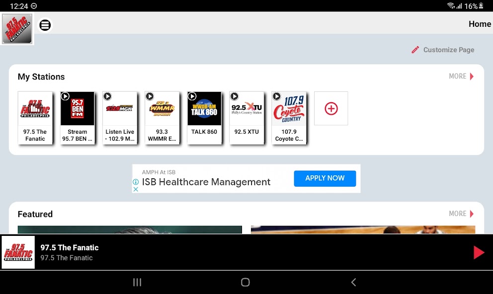 97.5 The Fanatic -Philadelphia