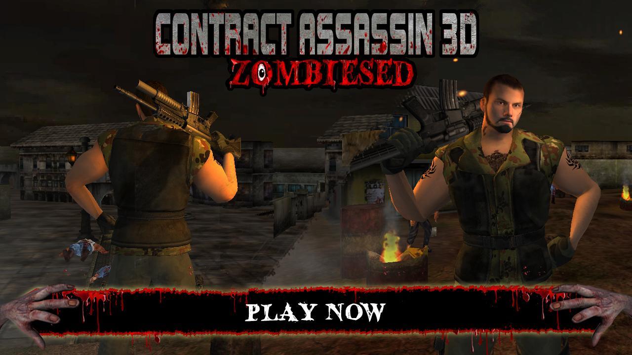 Contract Assassin 3D - Zombies
