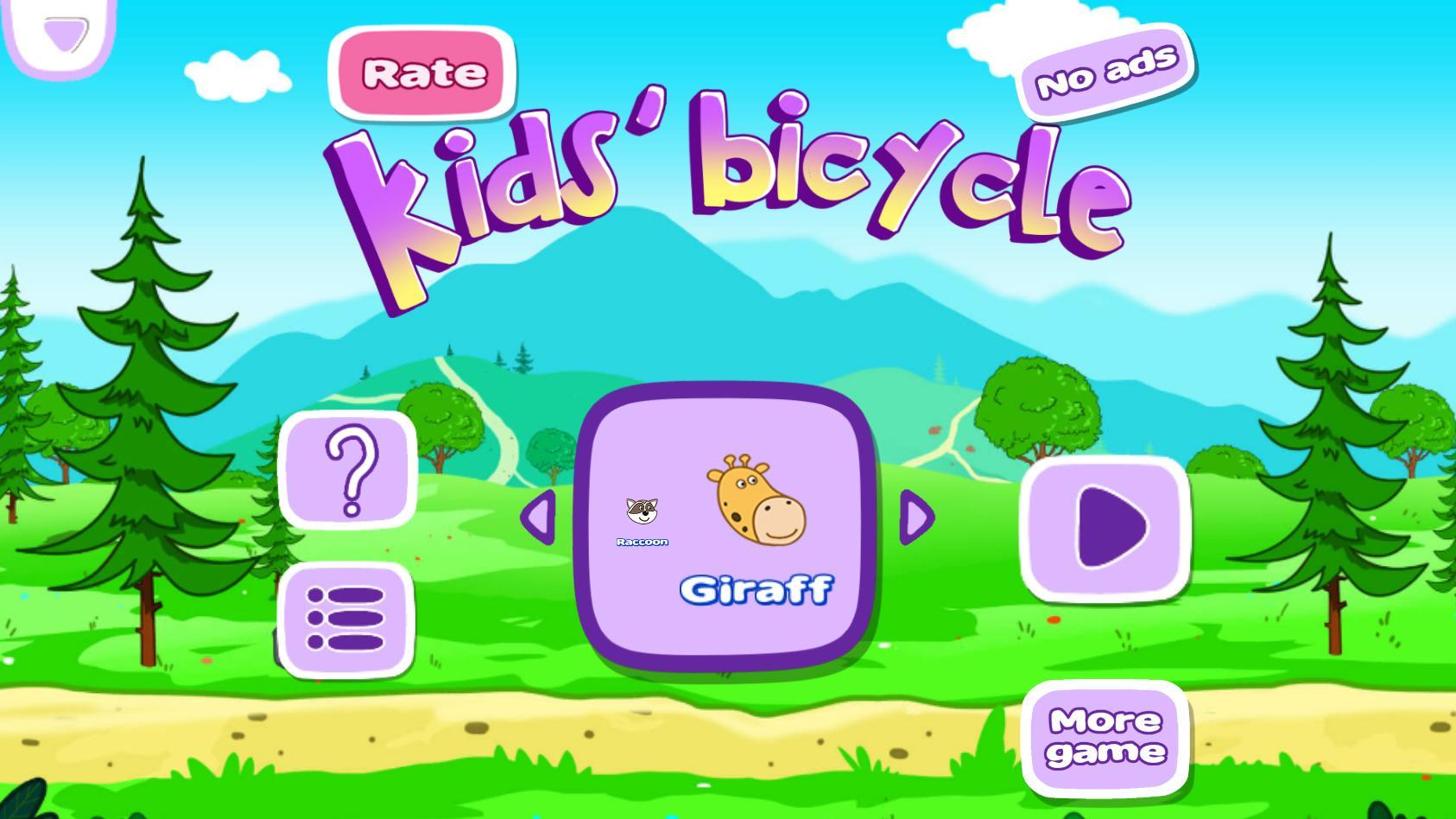 Kids Bicycle Racing