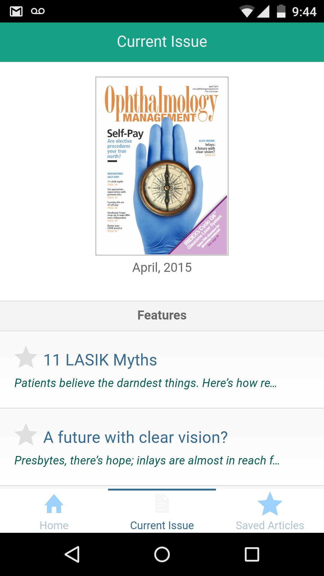 OMD - Ophthalmology Management