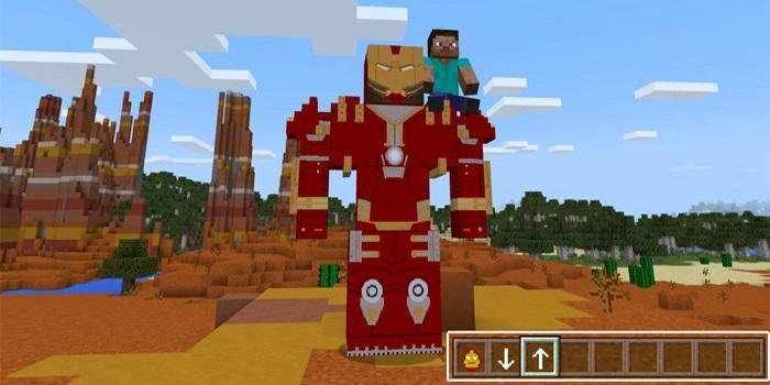Hulkbuster Addon for Minecraft PE