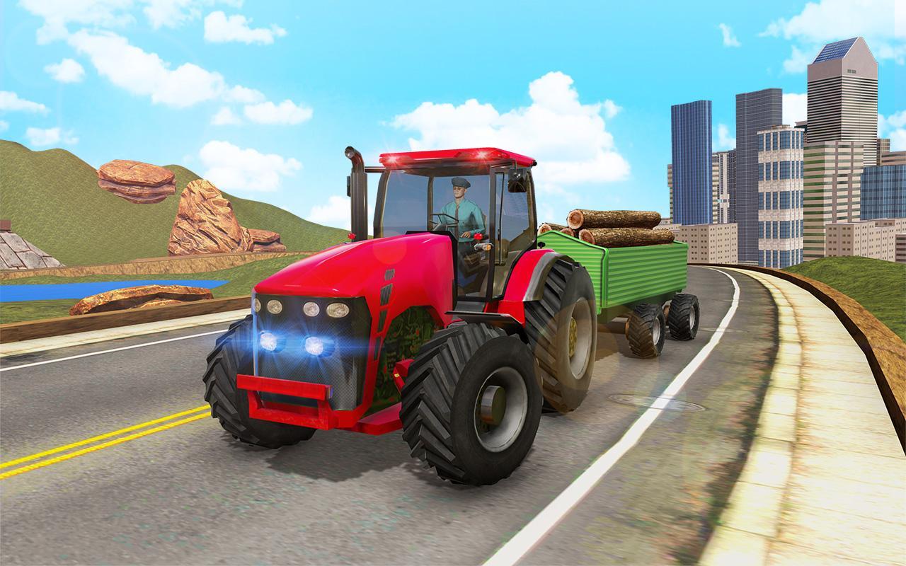 Offroad Tractor Transport Game