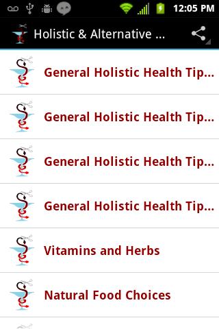 Alternative, Holistic Medicine