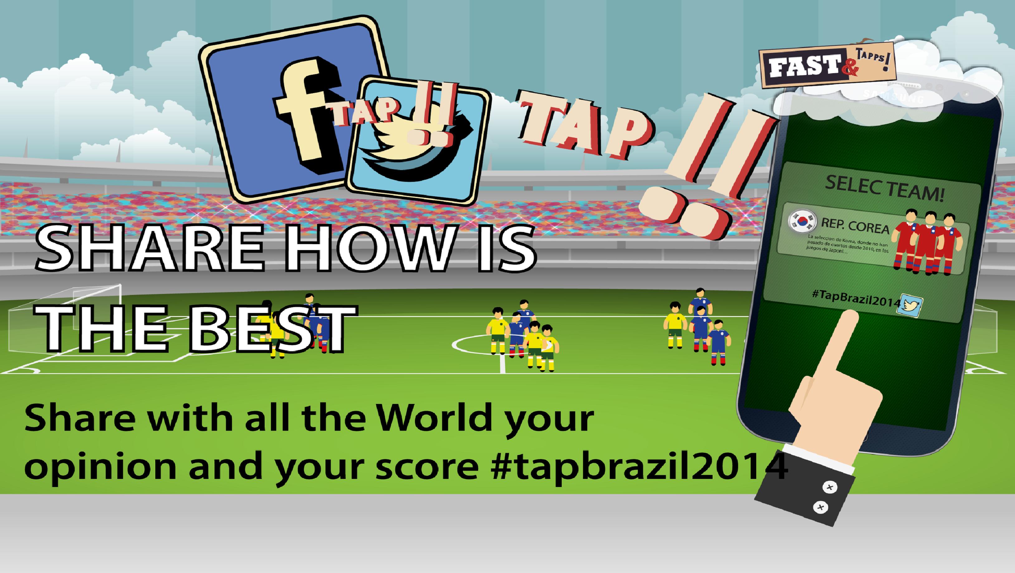 Tap Brazil2014 Calendar & Game