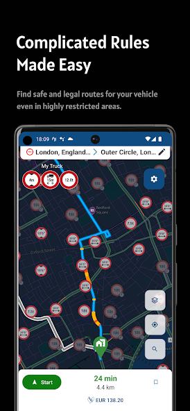 Truck Navigation by CargoTour
