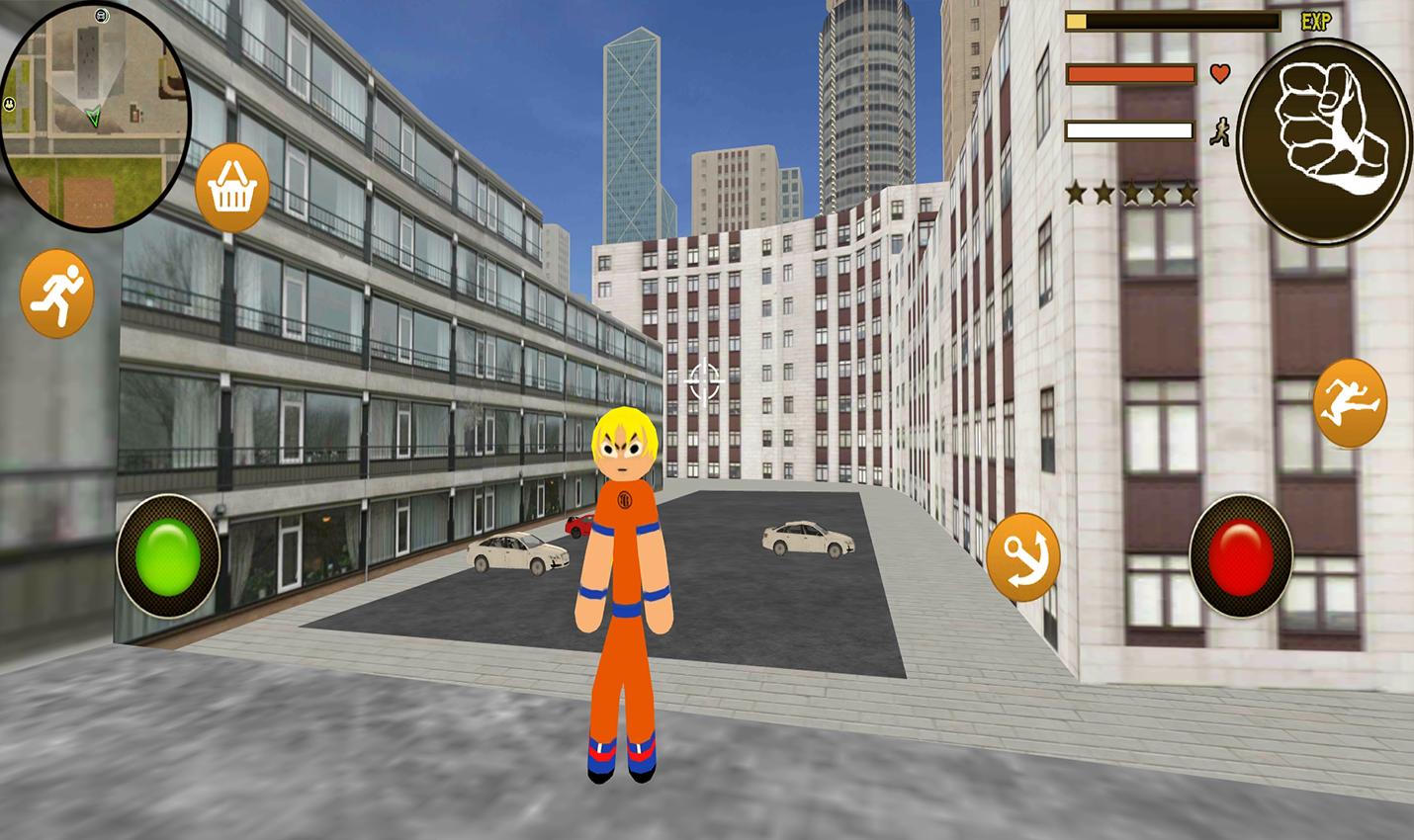 Goku Super Stickman Rope Hero Saiyan Legend Wars