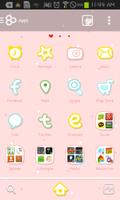 Pink Love go launcher theme