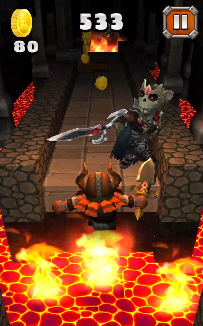 Dungeon Run: Gold & Fire Clans