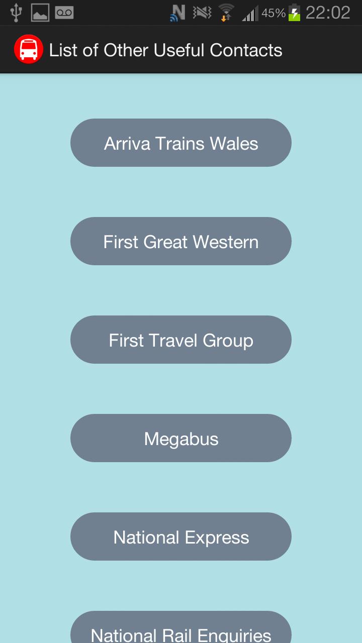 Swansea Student Bus Timetable