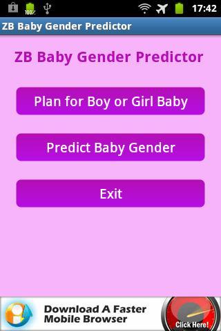 ZB Baby Gender Predictor