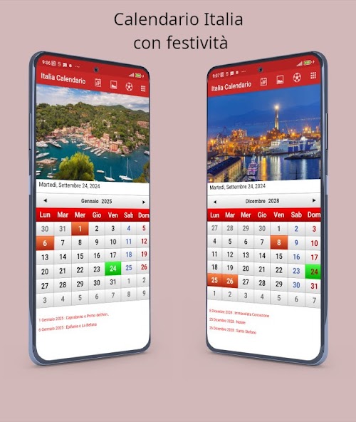 Italia Calendario 2025