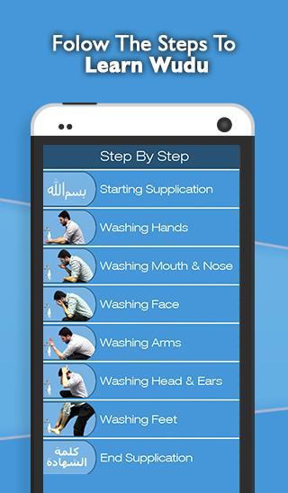Step By Step Wudu