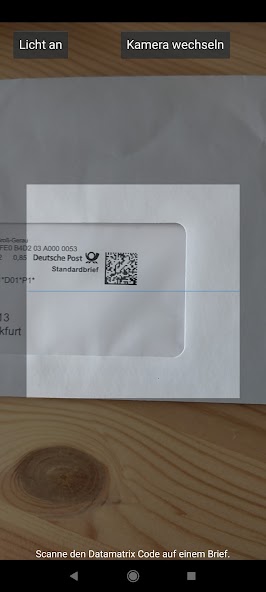 Post DataMatrix Scanner