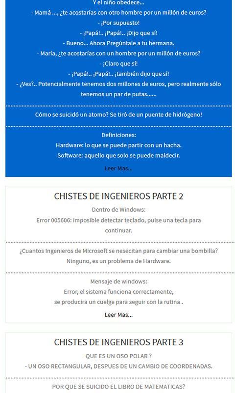 Chistes para Ingenieros