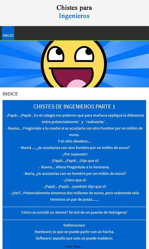 Chistes para Ingenieros