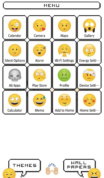 Wallpaper Emoji Paradise Theme