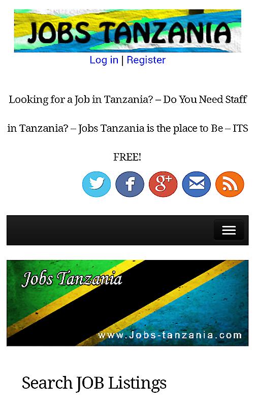 TANZANIA JOBS