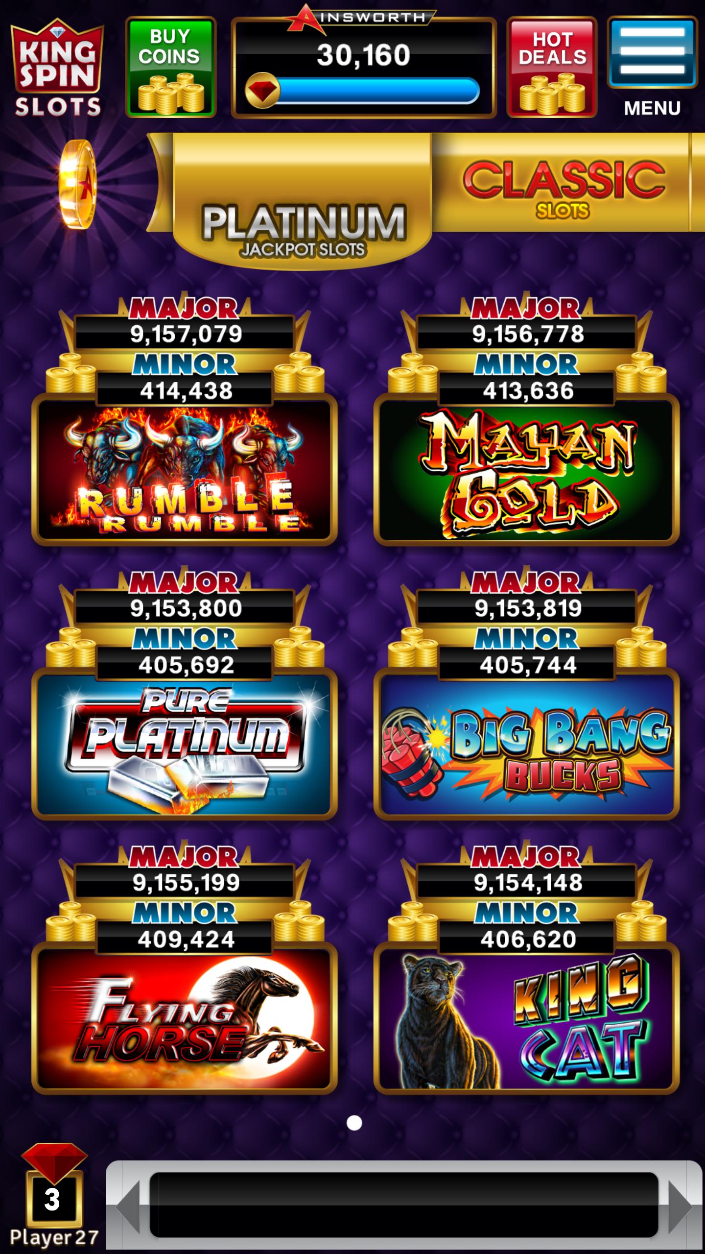 Ainsworth King Spin Slots