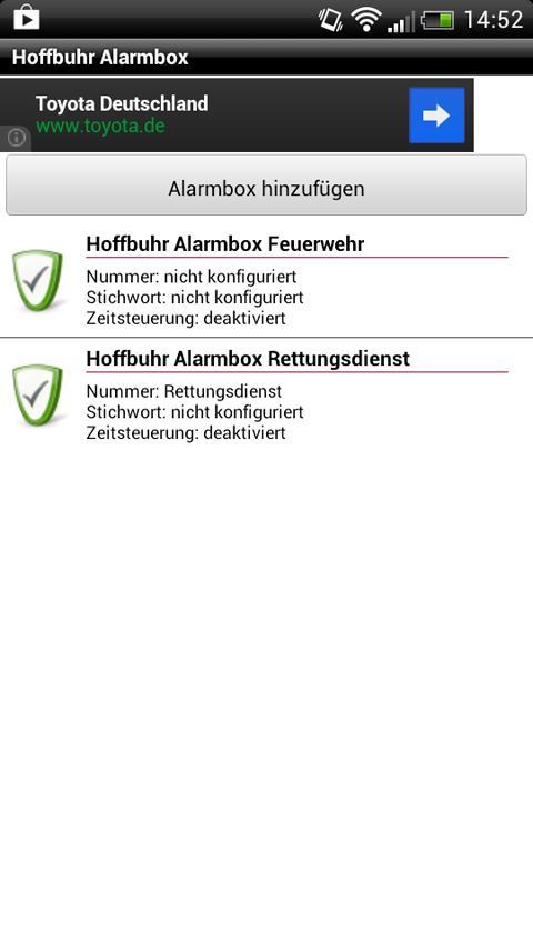 Hoffbuhr Alarmbox
