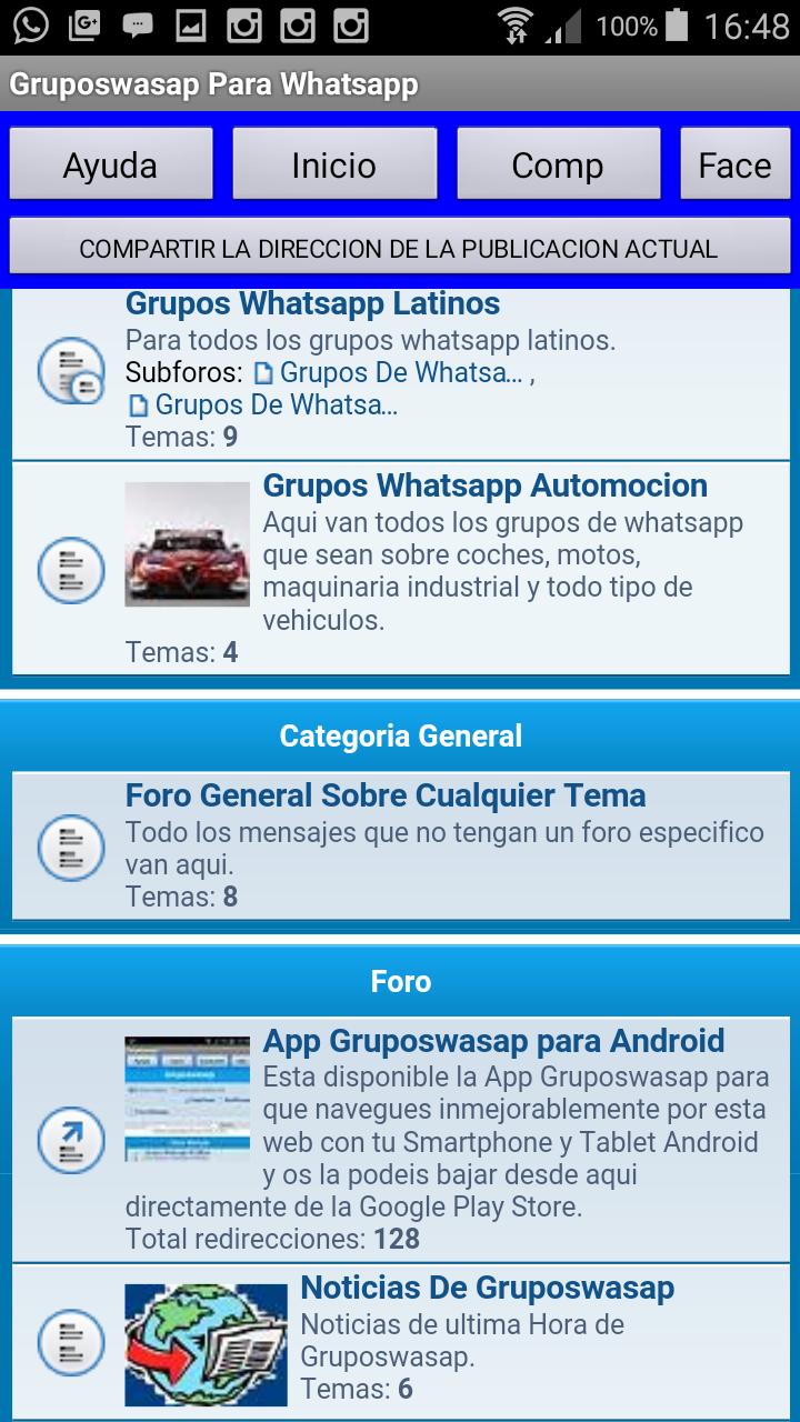 Grupos Wasap para whatsapp