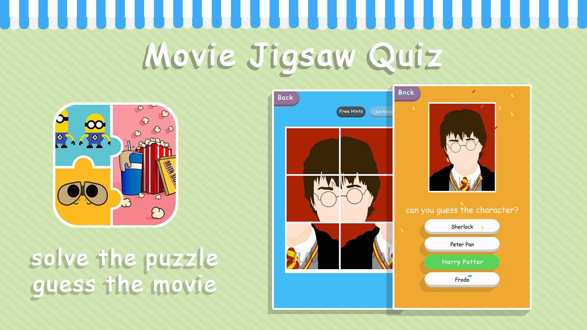 Movie Jigsaw Quiz