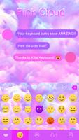 Pink Cloud ikeyboard Theme