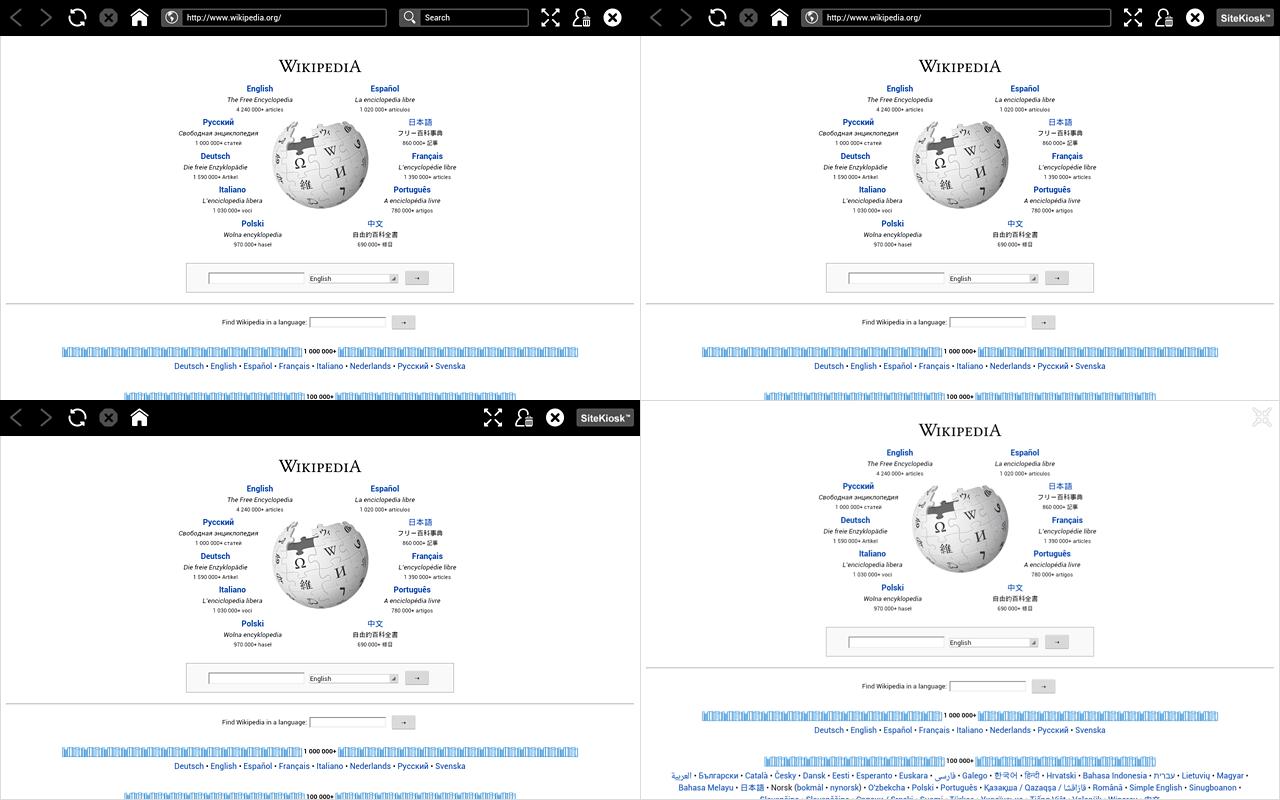 SiteKiosk Lite Kiosk Browser