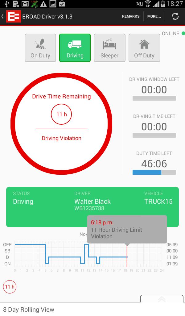 EROAD Driver App
