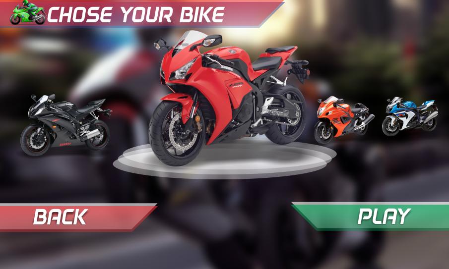 Heavy Bike Stunt Ride