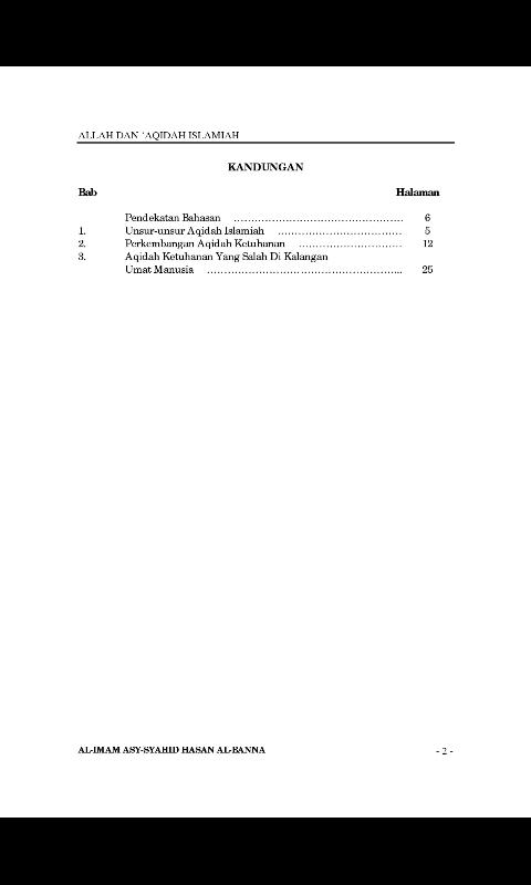 Allah Dalam Aqidah Islamiah