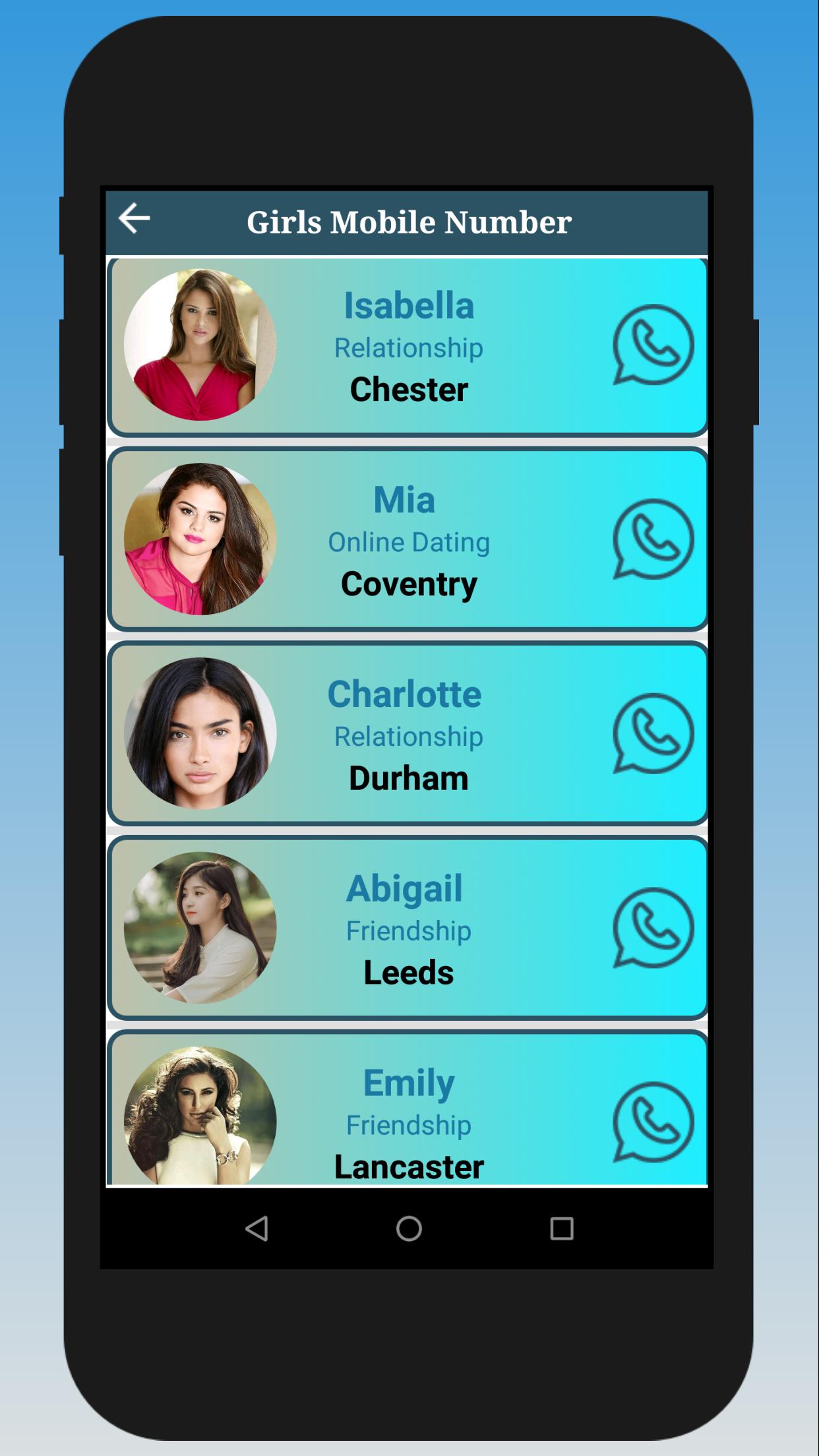 Girls Mobile Number (Prank)