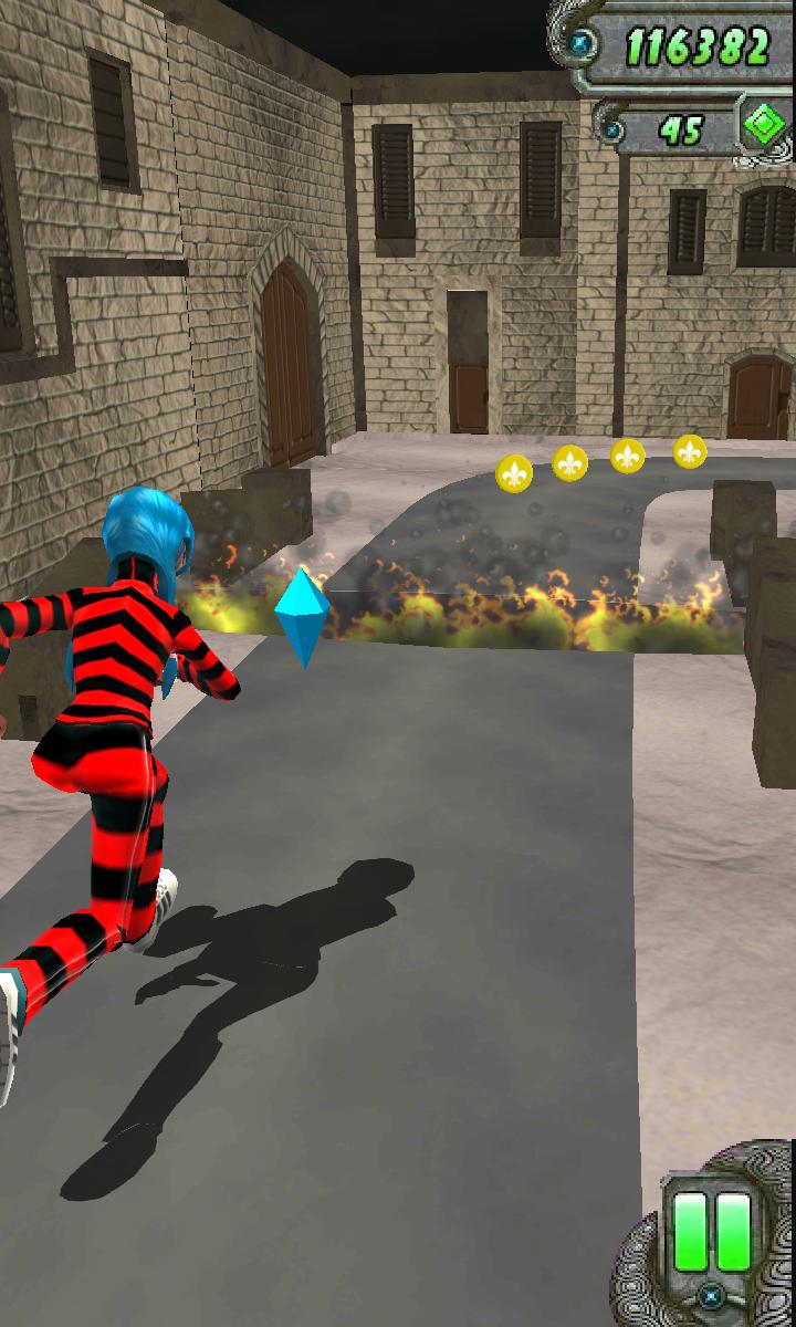 Lady Bug Temple Miraculous Run: Dragon Escape