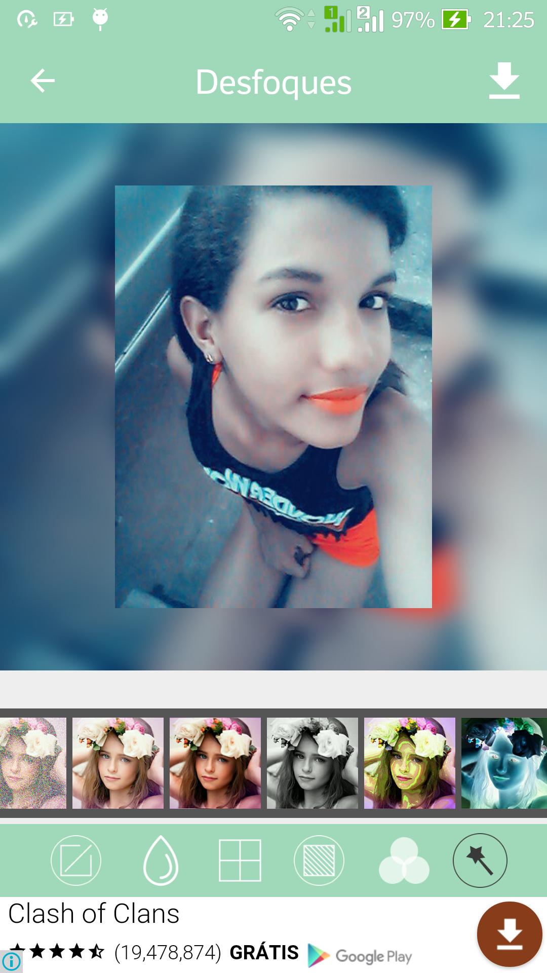 Insta No Crop Efeitos SnapChat