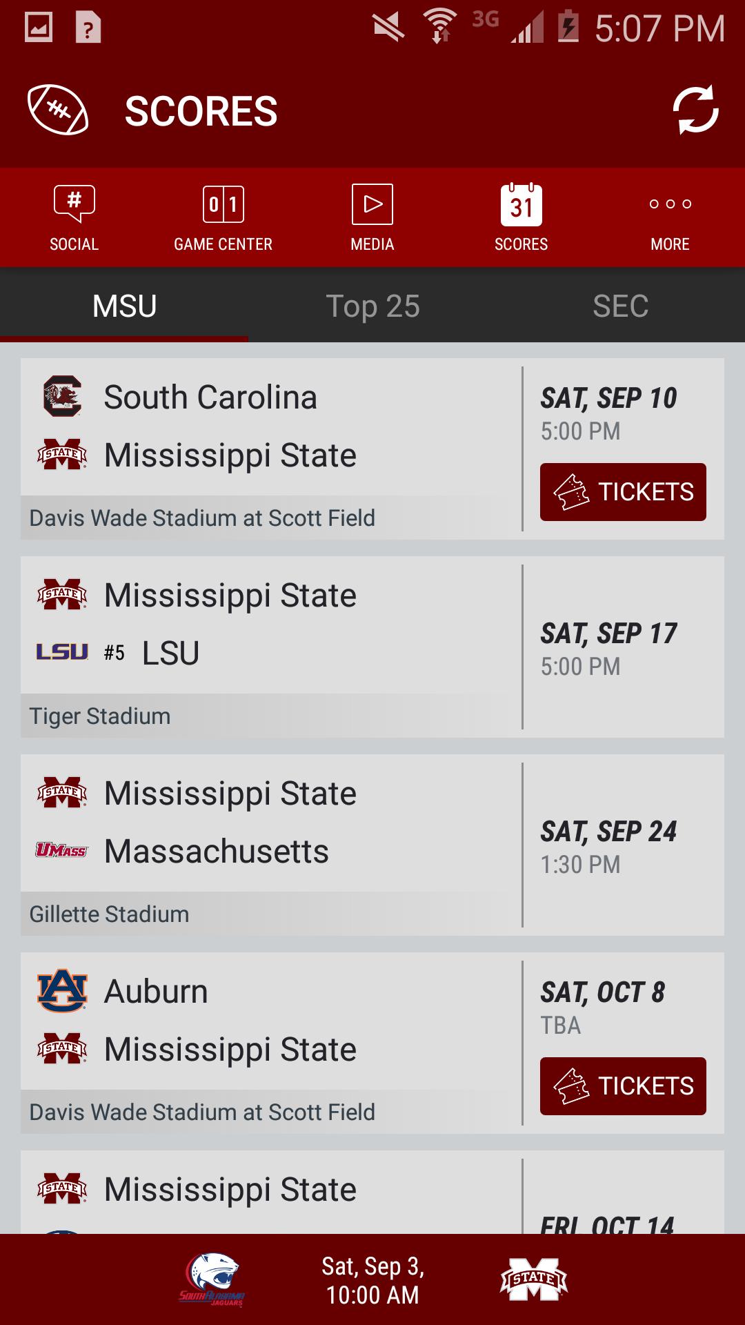 Mississippi State Athletics