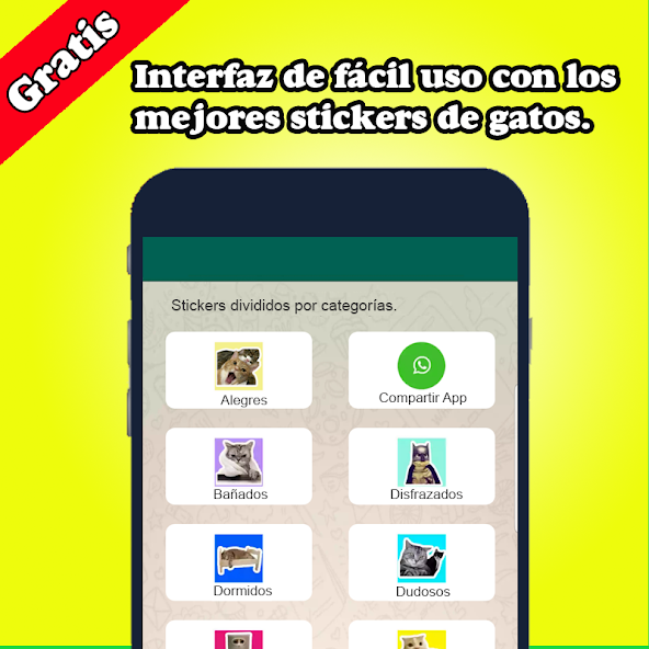 Best Cat Stickers for Chat WAS