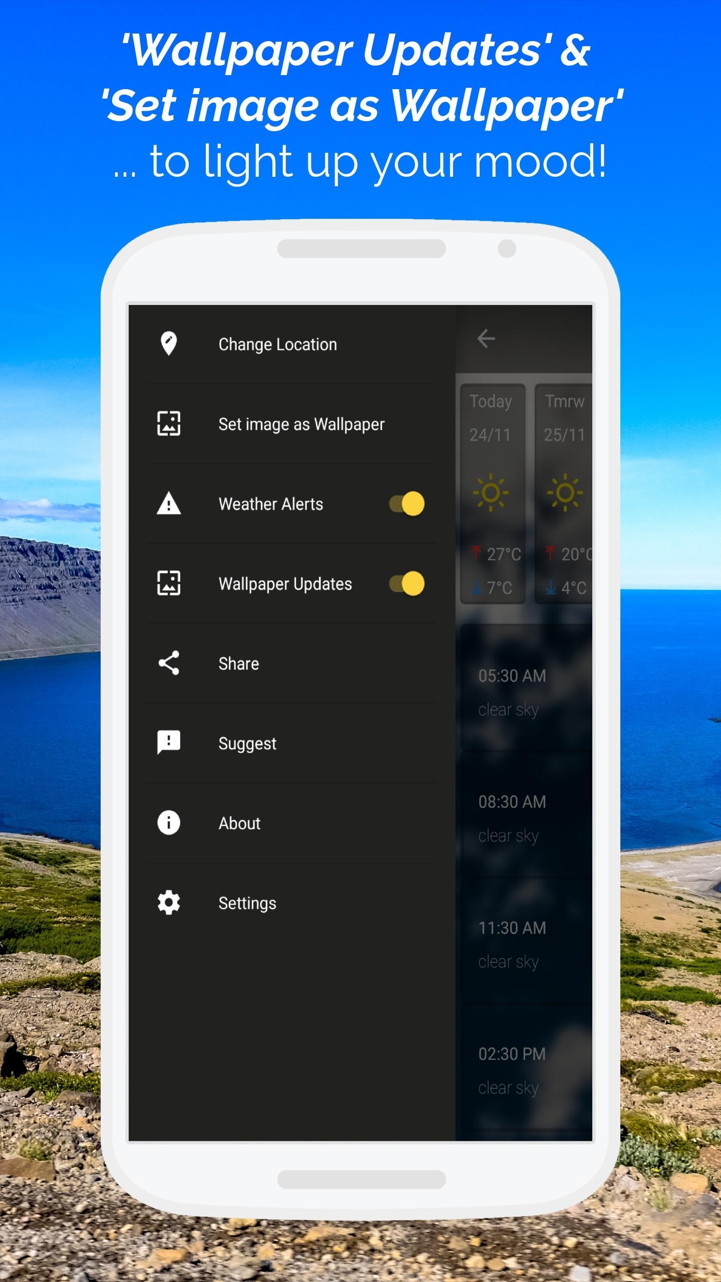 Weather Live & Beautiful HD Wallpapers: free