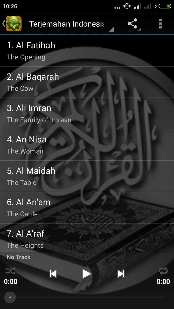 Al Quran Full (30Juz 114Surah)