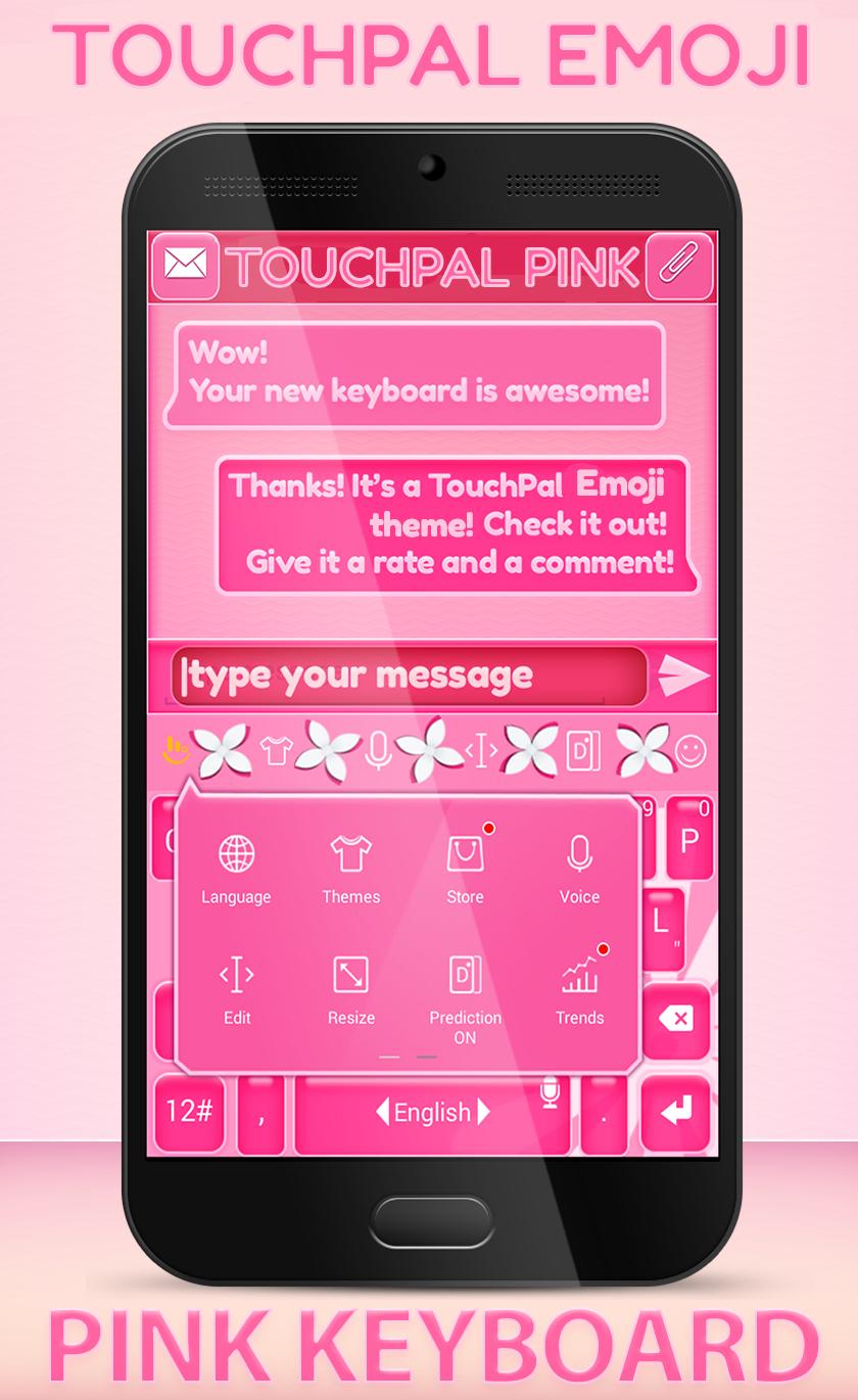 Pink Keyboard Theme