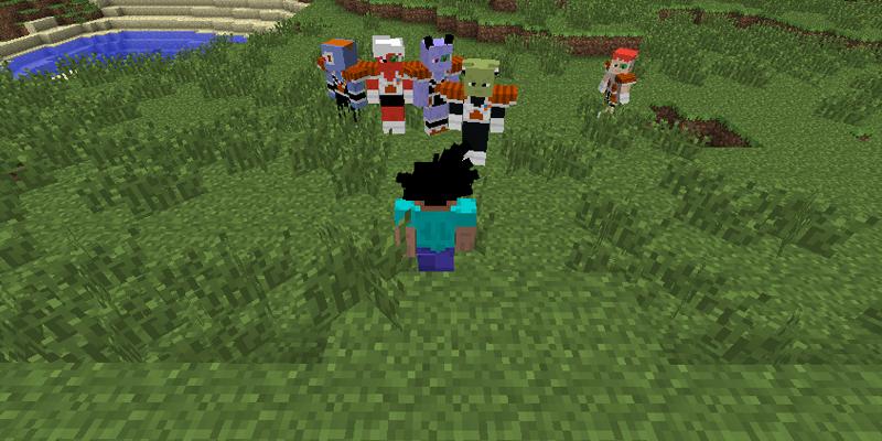 Saiyan Mod DBZ for Minecraft