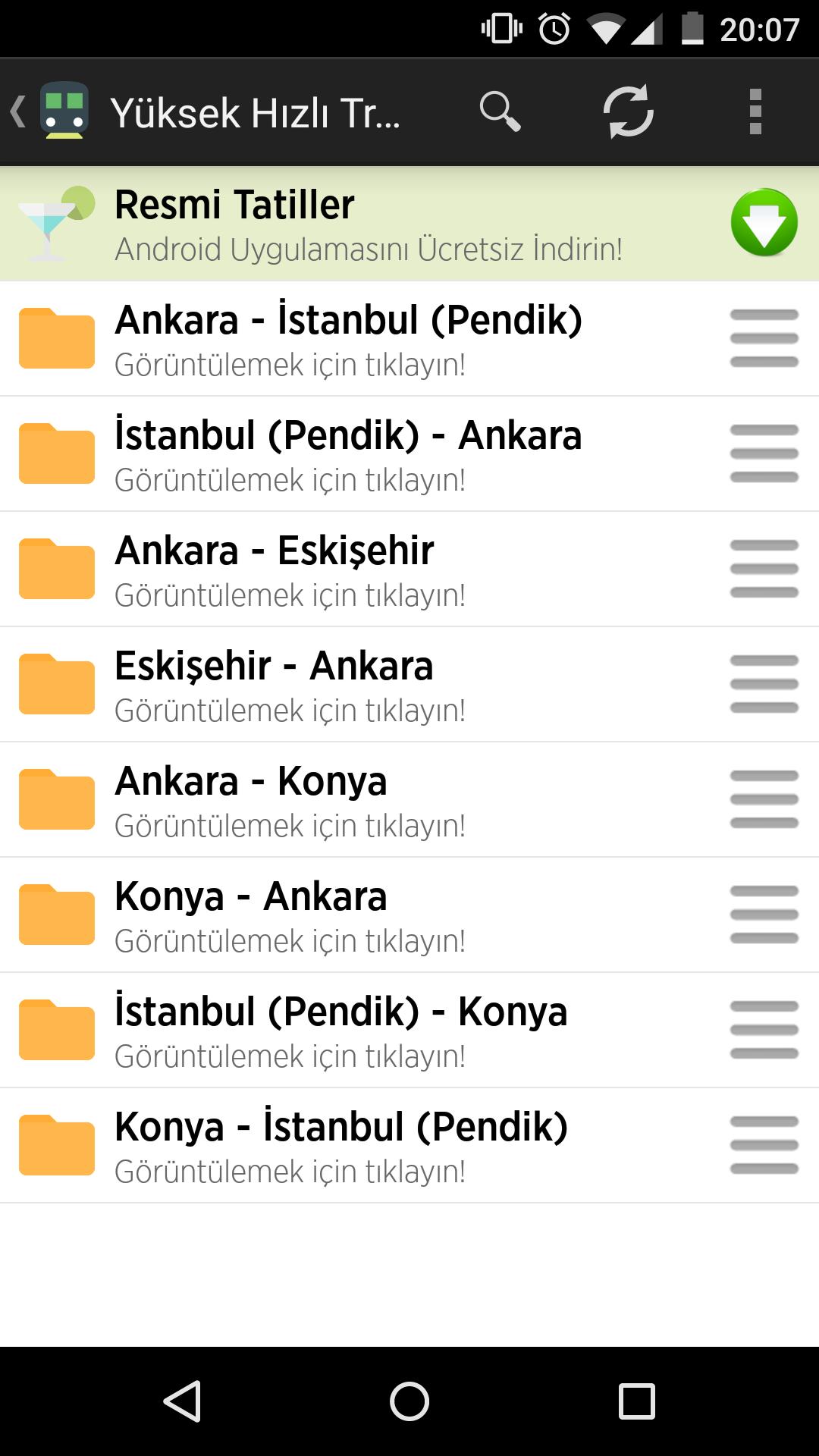 High Speed Train in Turkey