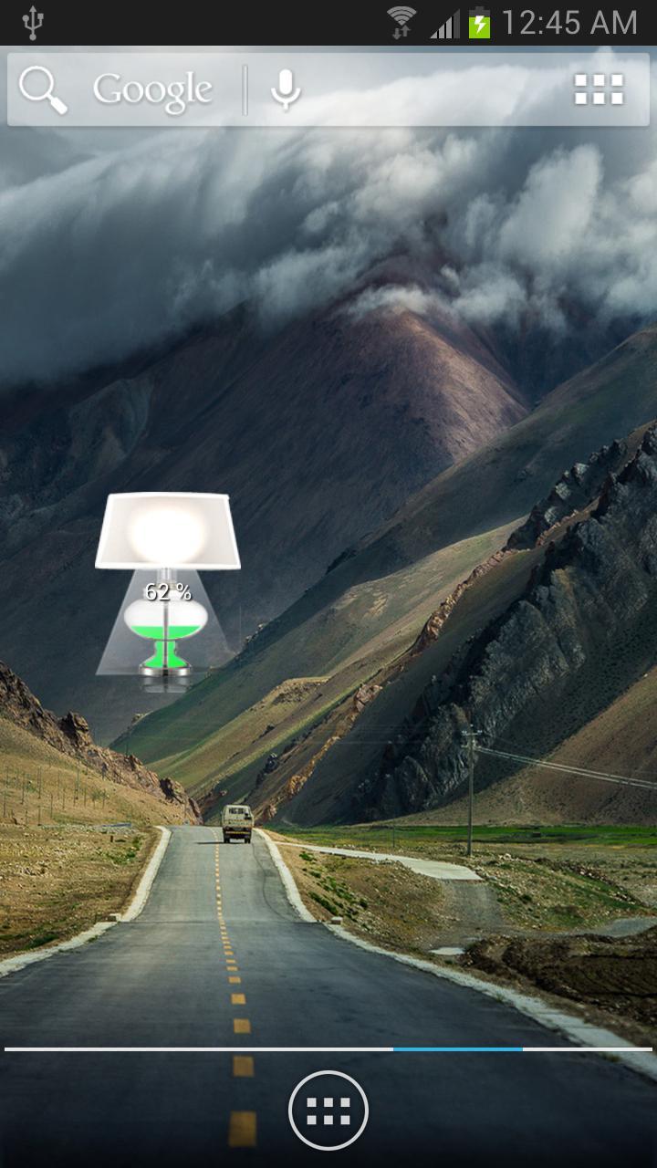 Battery and Torch Widget