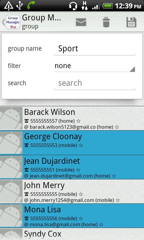 Group Contact  Manager