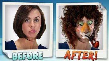 Animated face changer.