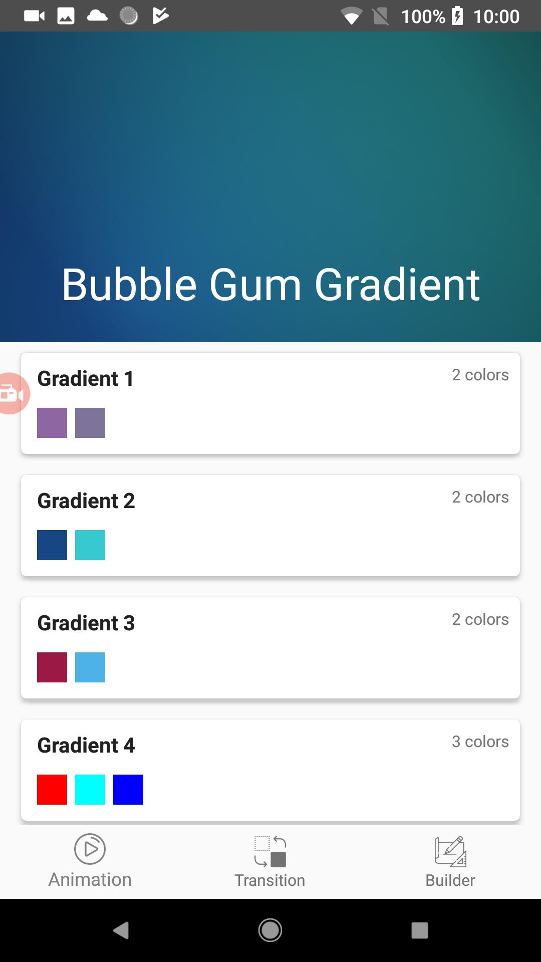 BubbleGum GradientView