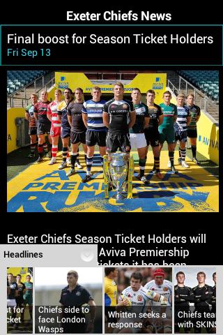 Official Exeter Chiefs Android