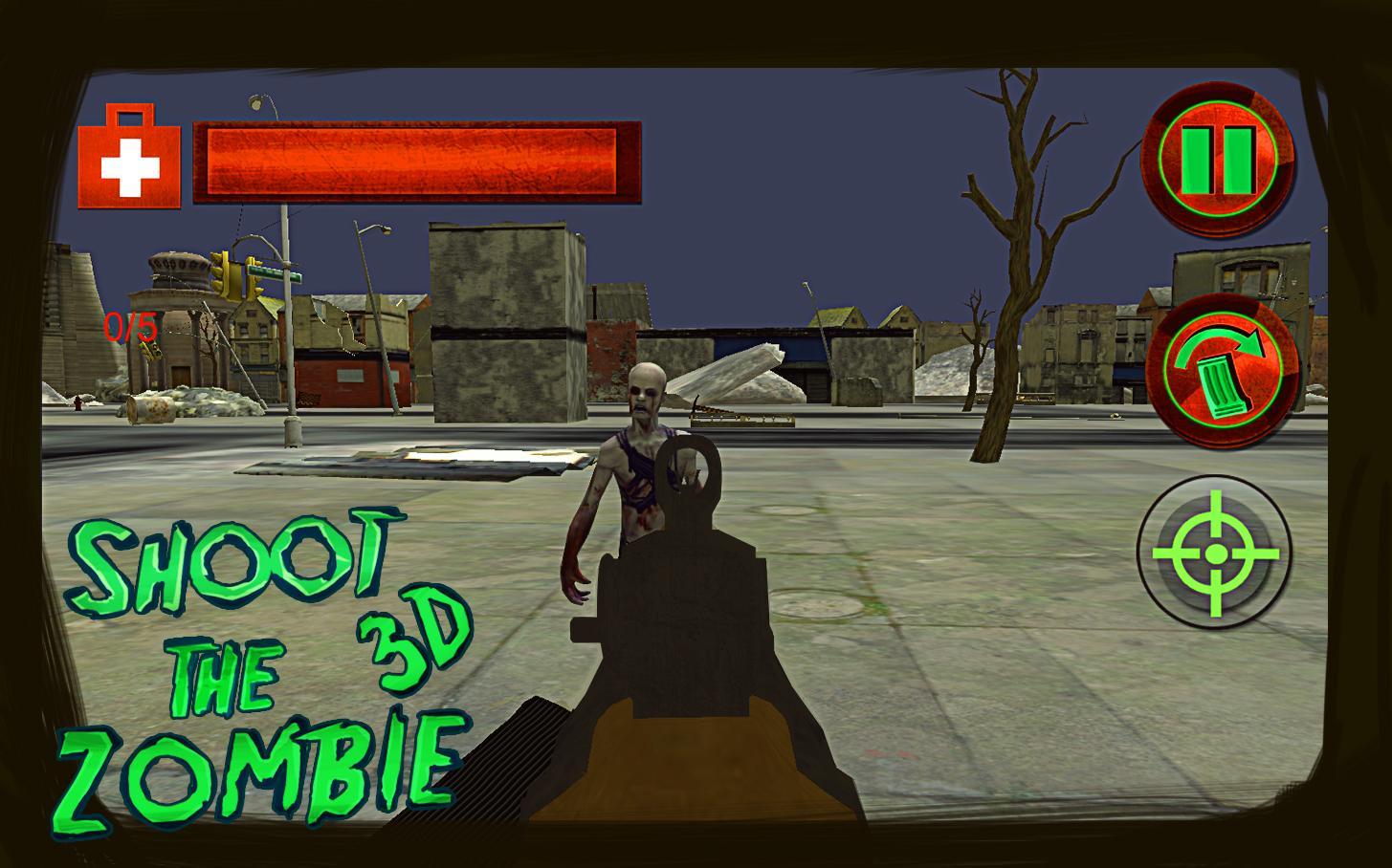 Shoot The Zombie: Dead City 3D