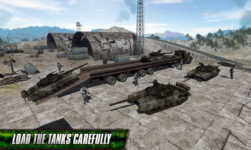 Offroad Army Truck Driving