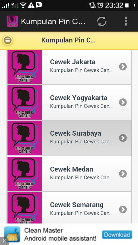 Cari Pin Cewek Cantik